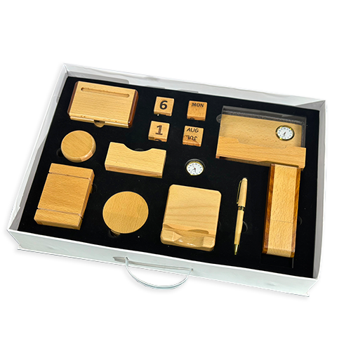 Wooden Desk Organizer